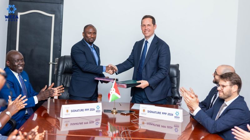 Burundi and Weza Power sign $1.4bn PPP to expand electricity access