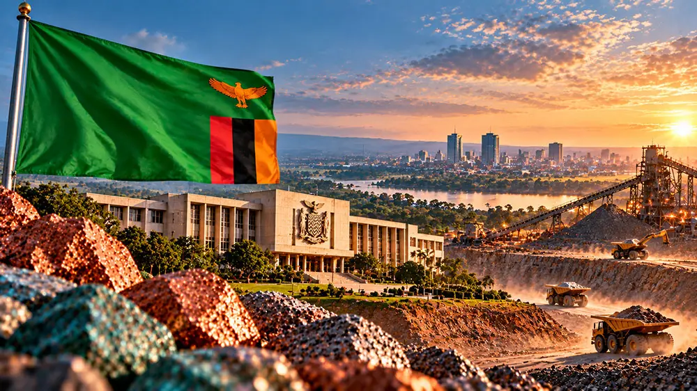 Zambia's president appoints new mines minister in cabinet changes after election